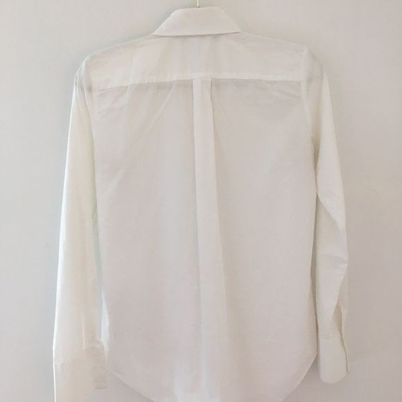Zara Woman White Tailored Shirt, Size M - Picture 5 of 5